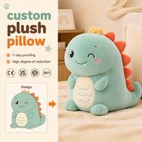 Muñecos de Peluche Personalizados, Lindos y de Alta Calidad, Juguetes de Peluche de Dibujos Animados, Almohada de Peluche de Dinosaurio para Bebés, para Regalos