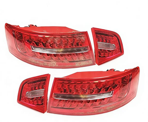 Nouveau feu arrière LED gauche et droit pour Audi <span class=keywords><strong>A6</strong></span> <span class=keywords><strong>C6</strong></span> S6 2009-2011 12V 5000K, ensemble de <span class=keywords><strong>feux</strong></span> de freinage et de clignotants - Product Image 1