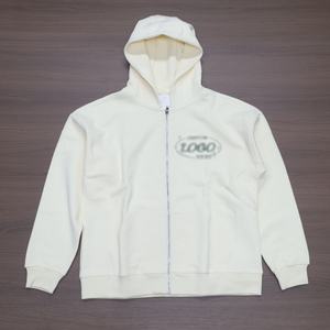 Sudadera con capucha de alta calidad para hombre, con cremallera completa, diseño personalizado, lisa, superventas - Product Image 3