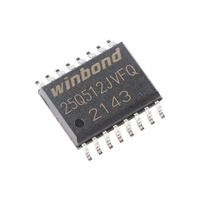 W25Q512JVFIQ 512Mbit 64MB SPI nor Flash 133MHz Dual Quad SPI SOP16 untuk Sistem Industri Tertanam