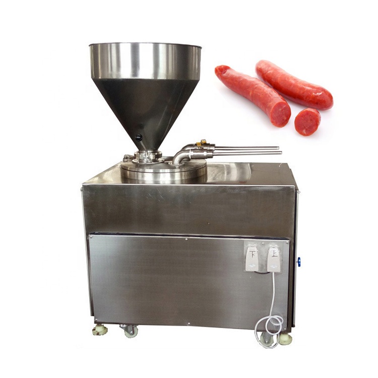 Коммерческая гидравлическая машина для наполнения колбасок, 15 литров, малая машина для приготовления колбасок