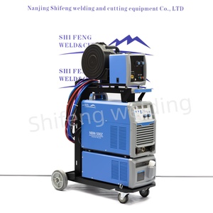 Machine à souder industrielle et portable à double impulsion numérique MIG/MAG/CO2 NBM-500 combinée aluminium haute stabilité - Product Image 2