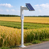 Sonde de sol multi-profondeur tout-en-un YaTun IOT Watchman-S03 10-70cm pour la mesure de l'humidité, de la température, du NPK, de l'EC et de la salinité, montée au sol, de précision