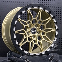 Jantes forgées HS Staggered Drag Racing Beadlock 5x112 5x120 pour M3 G80 F80 M4 G82 F82 M2 G87 F87 Supra A90 A91 RS4 RS5 S4 S5