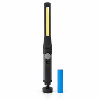 Lampe de travail rotative rechargeable magnétique à intensité variable 600LM Type-C USB pour atelier, entretien automobile, maison
