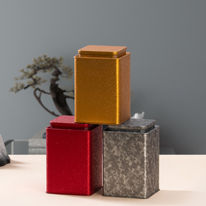 Food Grade Chocolate <strong>Biscuit</strong> <strong>Tin</strong> Box <strong>Rectangular</strong> Gold Color Gift <strong>Tin</strong> Box Packaging - Product Image 2