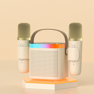 <span class=keywords><strong>K8</strong></span> <span class=keywords><strong>Bluetooth</strong></span> Karaoke Máy Loa Di Động Với 2 Không Dây Micphones Trẻ Em Quà Tặng Không Dây Mini Loa Món Quà Giáng Sinh - Product Image 6