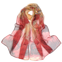 Écharpe de plage anti-UV Lotus, écharpe fine Lotus Pond Moonlight, vente en gros