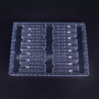 Plateau de boursouflure médical d'emballage en plastique de pilule Logo-imprimable ultra-propre pour des ampoules