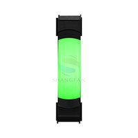 Refroidisseur de boîtier pour ordinateur de jeu, ventilateur avec lampe LED verte, 120mm