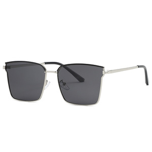 SPOEN Men's Rectangle Polarized Sunglasses UV400 Metal Frame Driving <b>Eyewear</b> - Product Image 2
