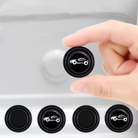 Junta de Goma Universal Anticolisión para Automóvil, Partículas de Absorción de Impactos, Amortiguador de Impactos para Puerta de Automóvil
