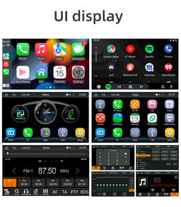 Radio stéréo de <span class=keywords><strong>voiture</strong></span> 2 DIN MP5 Radio de <span class=keywords><strong>voiture</strong></span> multimédia avec lecteur CarPlay <span class=keywords><strong>Bluetooth</strong></span> à écran tactile Affichage numérique 7 pouces - Product Image 2