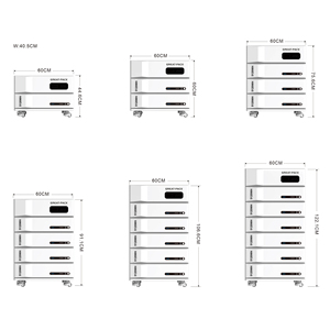 Sistema Solar Híbrido de 3kw, 5kw, 8kw, 10kw, 11kw, 12kw, Fuera de Red, con Doble MPPT, para el Hogar - Product Image 2