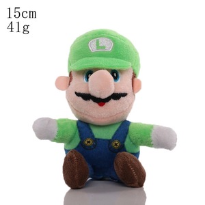 EN STOCK Lindos Peluches Kawaii de <span class=keywords><strong>Luigi</strong></span> de 8 Pulgadas, Juguetes de Peluche para Máquina de Garras, Venta al por Mayor, Anime, Dibujos Animados, Super <span class=keywords><strong>Mario</strong></span> - Product Image 1