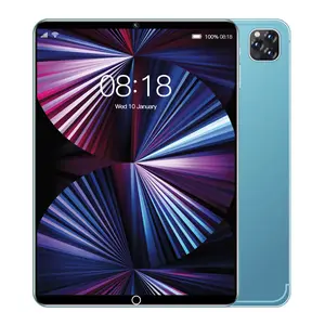 De Populaire 10-Inch Tablet Pro Dual Android 11.0 Tablet Verkoopt Een 8Gb + 256Gb Leren Toegewijde Versie Van De Goedkope Tablet