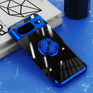Coque de téléphone magnétique pour Google Pixel 11 10 Pro XL, ultra-fine, souple en TPU, anti-chute, antichoc, avec support pour doigt - Product Image 1