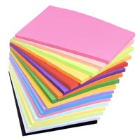 Papier de couleur d'approvisionnement direct d'usine papier de construction 80gsm papier artisanal fait main pour le bricolage