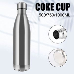 Bouteille d'eau isotherme à double paroi en acier inoxydable écologique, très vendue, performance thermique 12-24 heures, logo personnalisé - Product Image 2
