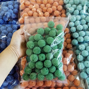 On Sale 500g Per Bag ABS Berry <strong>Beads</strong> Colorful <strong>Plastic</strong> Bayberry <strong>Beads</strong> for DIY Jewelry <strong>Plastic</strong> Pearl <strong>Beads</strong> With Hole Jewelry - Product Image 6