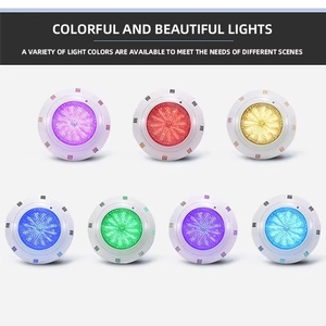 Lampada LED RGB Professionale Impermeabile IP68 per Piscina, Luce Subacquea in ABS con Telecomando, Certificata CE per Piscine di Ville, 50.000 - Product Image 5
