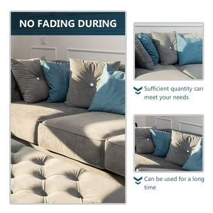 Tête <span class=keywords><strong>de</strong></span> <span class=keywords><strong>lit</strong></span> <span class=keywords><strong>de</strong></span> canapé Rhinestone Crystal Button Décoration Crystal Button Clear Glass Metal Ring Bottom Glass Crystal Decoration Button - Product Image 5