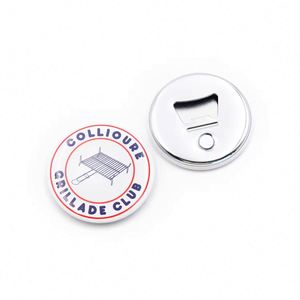 Fabrication OEM, porte-clés en acier inoxydable avec logo métallique, ouvre-bouteille en forme de carte, ouvre-bouteille personnalisé pour bière - Product Image 3