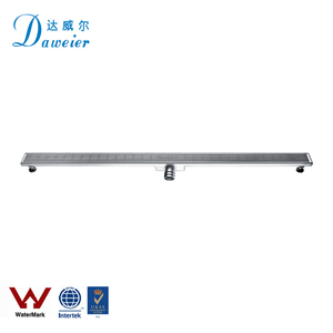 Garantía de Calidad de acero inoxidable 304 fácil de deshacer lavar baño escondido de drenaje de piso lineal de drenaje - Product Image 3