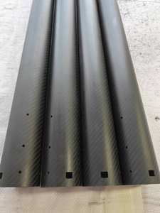 Poteau <span class=keywords><strong>télescopique</strong></span> en tube de fibre de carbone pour le <span class=keywords><strong>nettoyage</strong></span> de gouttière avec fixation de souffleur de gouttière au toit pour équipement sportif - Product Image 4