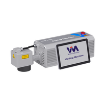 Marqueur laser volant Co2 fibre Uv en ligne Pvc PE Pipeline 20w 30w 50w Machine de marquage laser à fibre