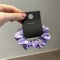 Chouchous pour cheveux de couleur unie, simples et très demandés, de haute qualité pour filles, pour usage quotidien, accessoires pour queue de cheval et chignon