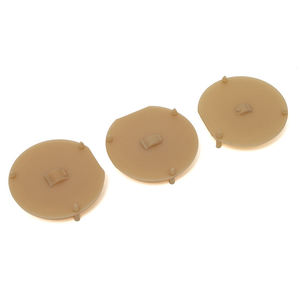 Placa frontal de 3 pines de alta calidad, color beige, 312A ITC, para programación personalizada - Product Image 1