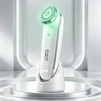 Masseur facial professionnel Booster Pro avec logo personnalisé, appareil de beauté professionnel, nettoyage en profondeur des pores, masseur facial à air comprimé