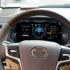 Krando 12.3inch thông minh xe bảng điều khiển đồng hồ tốc độ kỹ thuật số LCD Bảng điều chỉnh cho <span class=keywords><strong>Toyota</strong></span> Prado 2010 2017 Màn hình hiển thị bán buôn - Product Image 6