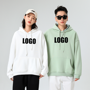 Sweat à capuche unisexe à épaules tombantes en molleton Silver Fox 450 GSM, personnalisable avec logo, en coton CVC ultra doux et chaud – Meilleures ventes - Product Image 2