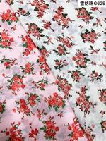 Tissu 100 Polyester avec imprimés numériques floraux, nouvelle collection, étoffe en mousseline de soie Georgette, Satin pour robe de femme, vente en gros