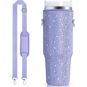 Wholesale Tumbler Hiking Bling Sling Crossbody Bags Custom Women 40 Oz Insulated Waterproof <b>Thermal</b> Neoprene Pouch Water Bag - Product Image 1