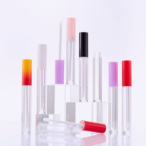Tube vide pour brillant à lèvres et rouge à lèvres, rond, multicolore, 3,5 ml, moulé par <span class=keywords><strong>injection</strong></span>, transparent, pour couleur à lèvres, fourniture de matériaux pour tubes cosmétiques - Product Image 1