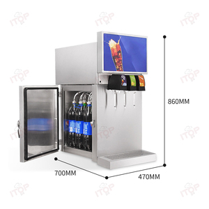 Distributeur de boissons gazeuses Soda Cola Ice Cola Maker Distributeur commercial Fast Food Shop Cola Soda Fountain Machine - Product Image 1