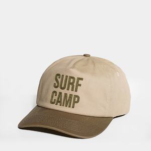 Gorras de Béisbol Personalizadas de 5 Paneles con Parche Bordado de Fieltro de Dos Tonos, Gorras Snapback de Algodón - Product Image 1