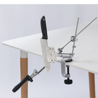 Ensemble d'affûteurs de couteaux de cuisine professionnels en alliage d'aluminium multi-grains, écologiques, avec boîte cadeau