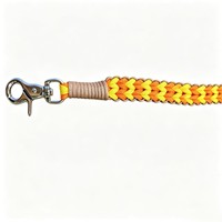 Laisse pour chien en paracorde tressée à la main, légère, personnalisée, avec motif nœud d'amour double face, vente en gros directe usine