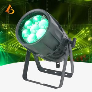 AICPOSE - Foco LED Par para Exteriores, Resistente al Agua, con Zoom, 7*40 RGBW 4 en 1, DMX - Product Image 1