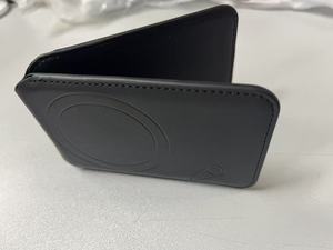 Portefeuille de téléphone pliable en PU ultra-fin avec support MagSafe pour Apple Find My, anti-perte, pour cartes d'identité, cadeau personnel - Product Image 4