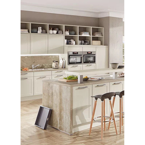 HS-CG1470 quarzo da banco bianco shake stile americano mobili da <span class=keywords><strong>cucina</strong></span> in legno di mogano - Product Image 1