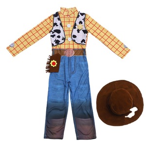 Combinaison Offre Spéciale à manches longues Toy Story Cowboy <span class=keywords><strong>Woody</strong></span> Costume d'Halloween pour garçons - Product Image 4