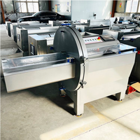Nouvelle trancheuse à viande automatique haute performance, lame en acier inoxydable, épaisseur réglable, capacité de 300 kg/h pour la transformation de la viande séchée (beef jerky)
