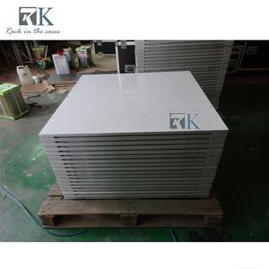 ฟลอร์เต้นรำสีขาวและด้านหลังแบบคลาสสิกพร้อมด้านอลูมิเนียมสำหรับงานกิจกรรมในร่มของโรงแรม - Product Image 6