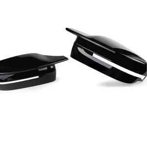 StarNav Bull Horn <b>Mirror</b> Cover for G20 New 3 Series Sedan M340i 330i 2019-2022 Exterior Rear View Caps Replacement Clip On - Product Image 6