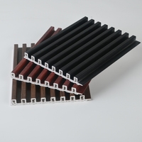 Panneaux WPC ignifuges modernes, grille de cloison, motifs floraux/damassés pour murs intérieurs, installation emboîtable insonorisante